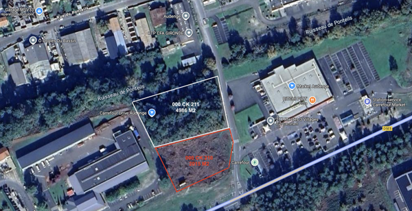 TERRAIN 7500 m2, 33980 AUDENGE