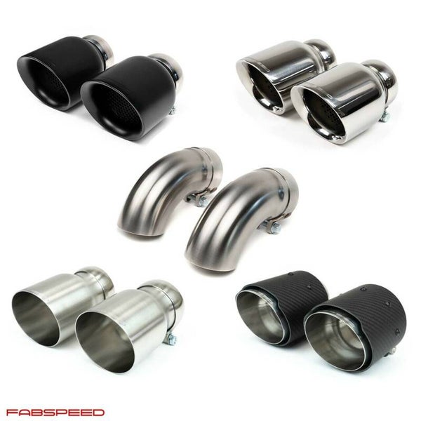 Fabspeed 992 GT3 / GT3RS Deluxe Dual Style Tips