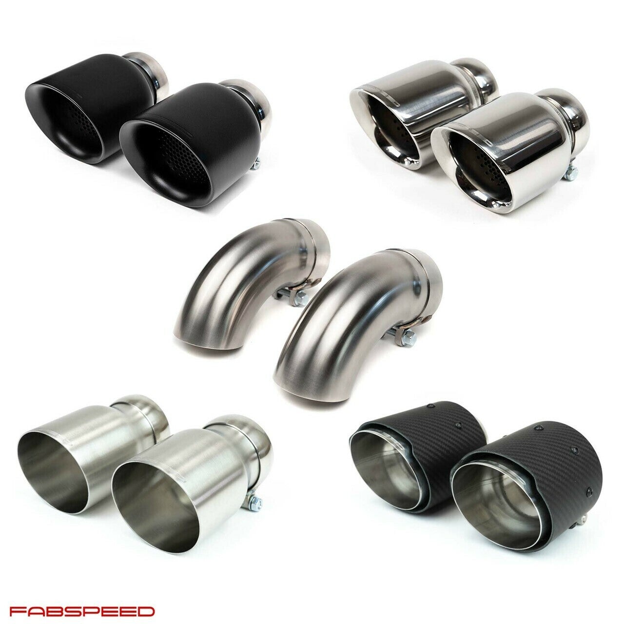 Fabspeed 992 GT3 / GT3RS Deluxe Dual Style Tips