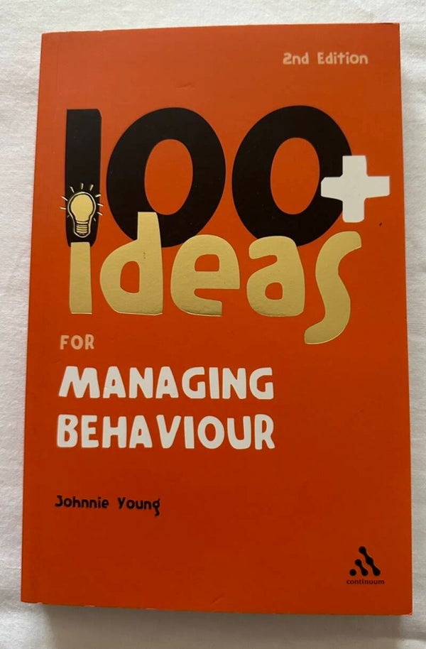 2nd Edition о O+ 'deas FOR MANAGING BEHAVIOUR Johnnie Yound continuum