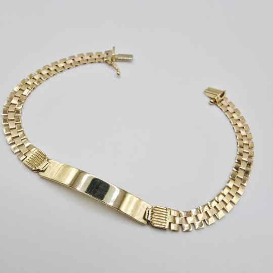 14k Gold Bracelet/ Bratara Aur 14k M020