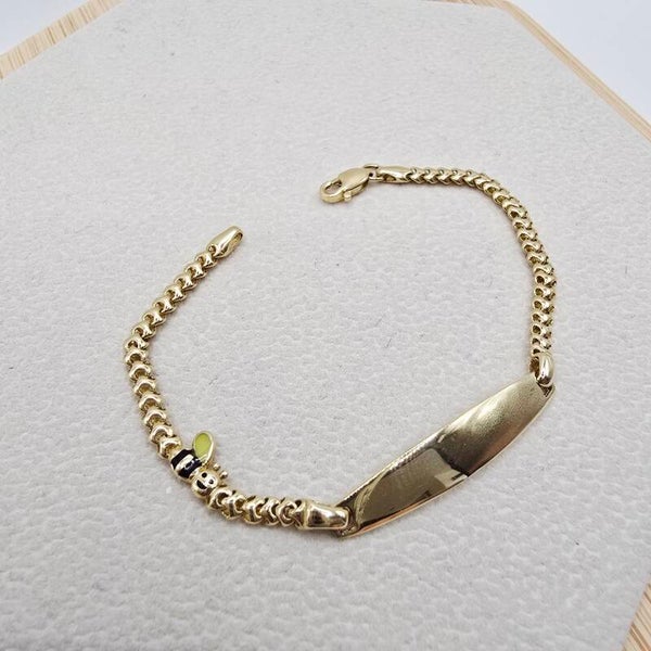 14k Gold Kid's Bracelet/ Bratara Aur 14k Pentru Copii K60