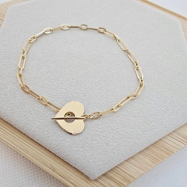 14k Gold Bracelet/ Bratara Aur 14k D0293