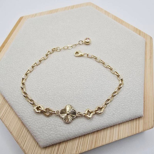 14k Gold Bracelet/ Bratara Aur 14k D0316