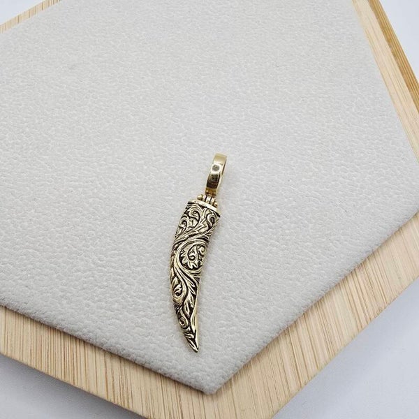 14k GOLD PENDANT/ PANDANTIV AUR 14K P0127