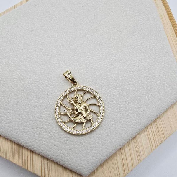 14k GOLD PENDANT/ PANDANTIV AUR 14K P0133