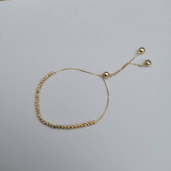 14k Gold Bracelet/ Bratara Aur 14k D30