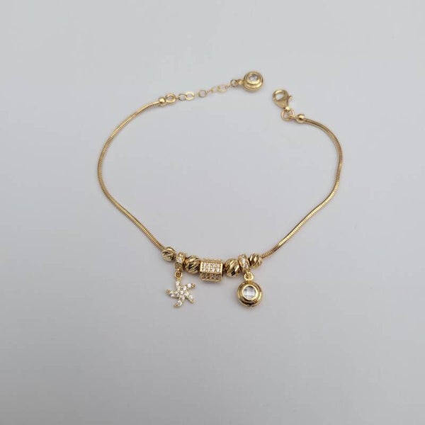 14k Gold Bracelet/ Bratara Aur 14k D16
