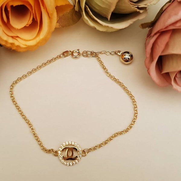 14k Gold Bracelet/ Bratara Aur 14k D05