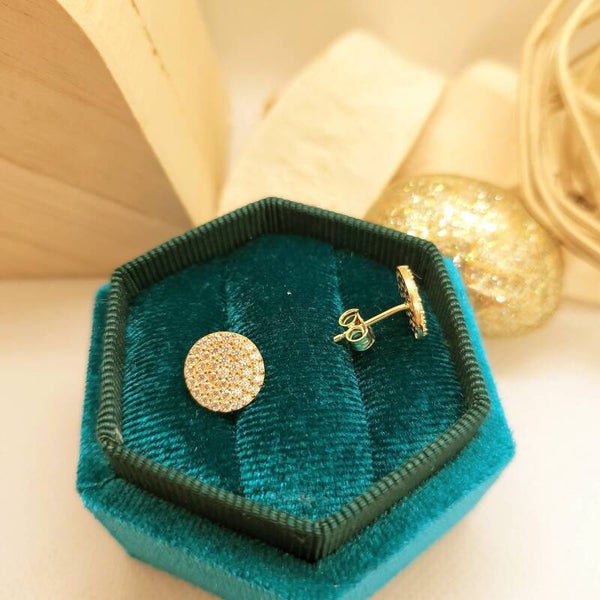 14k Gold Earrings/ Cercei Aur 14k C64