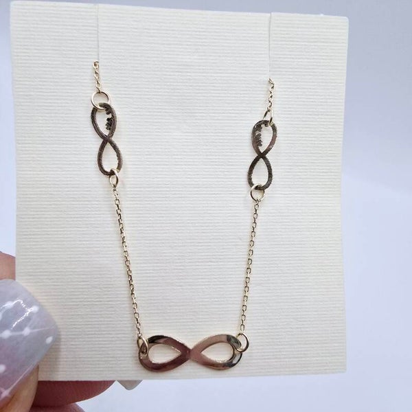 14K Ladie's Necklace/ Lantisor Dama Aur 14K 08