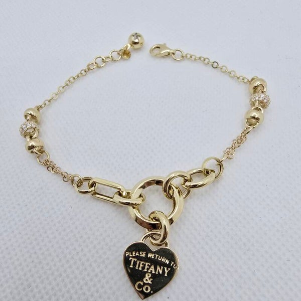 14k Gold Bracelet/ Bratara Aur 14k D23