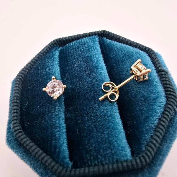 14k Gold Earrings/ Cercei Aur 14k CS0126