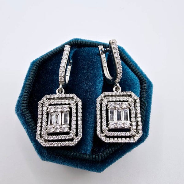 Silver 925 Earrings/ Cercei Argint 925 C021