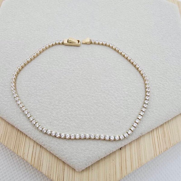 14k Gold Bracelet/ Bratara Aur 14k D0354