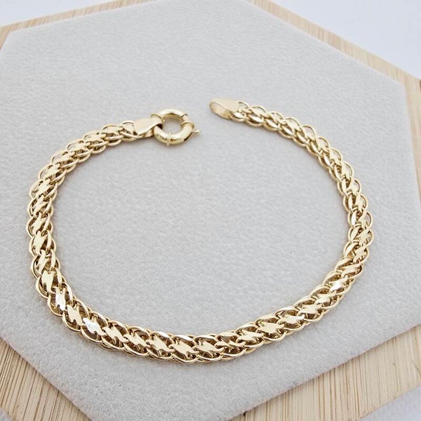 14k Gold Bracelet/ Bratara Aur 14k D0356