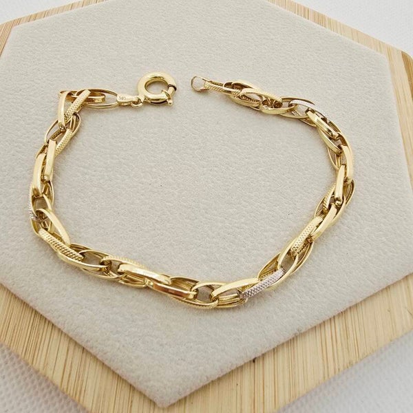 14k Gold Bracelet/ Bratara Aur 14k D0358