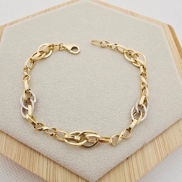 14k Gold Bracelet/ Bratara Aur 14k D0362
