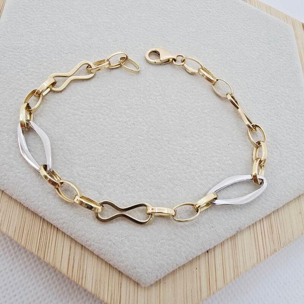 14k Gold Bracelet/ Bratara Aur 14k D0365