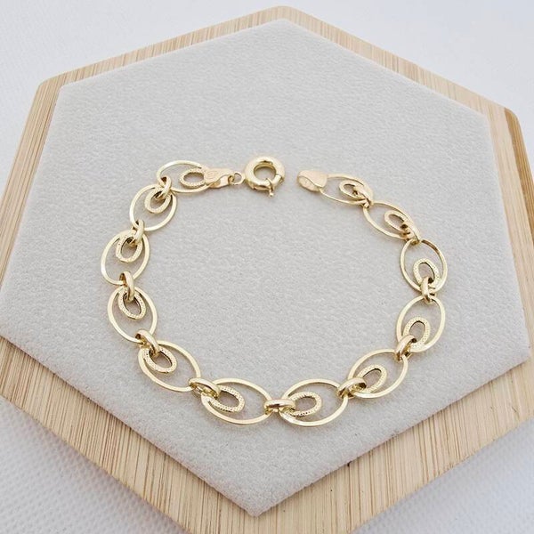 14k Gold Bracelet/ Bratara Aur 14k D0372