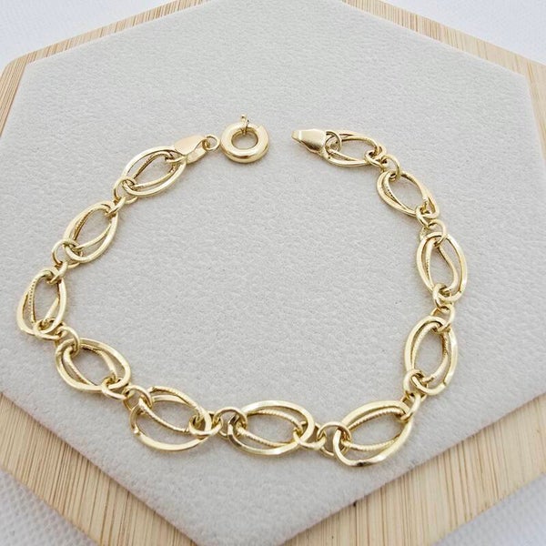14k Gold Bracelet/ Bratara Aur 14k D0374
