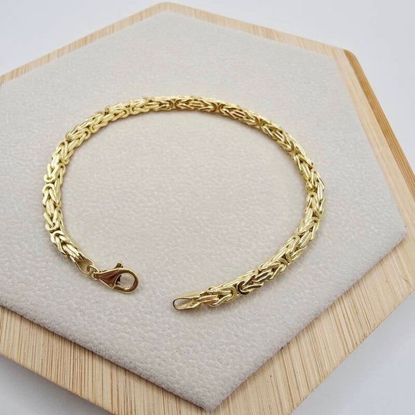 14k Gold Bracelet/ Bratara Aur 14k M054