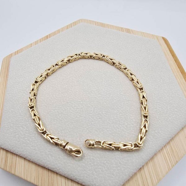 14k Gold Bracelet/ Bratara Aur 14k M056
