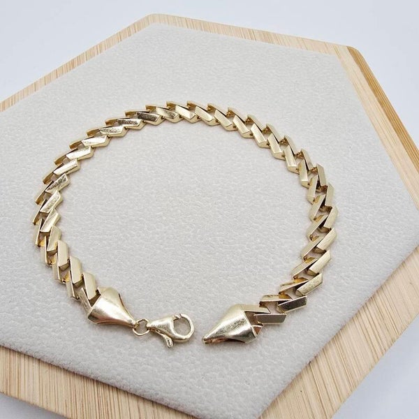 14k Gold Bracelet/ Bratara Aur 14k M057