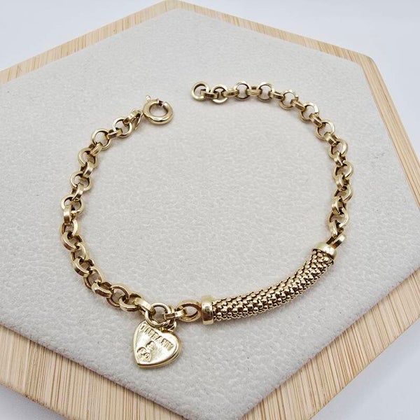 14k Gold Bracelet/ Bratara Aur 14k D0416