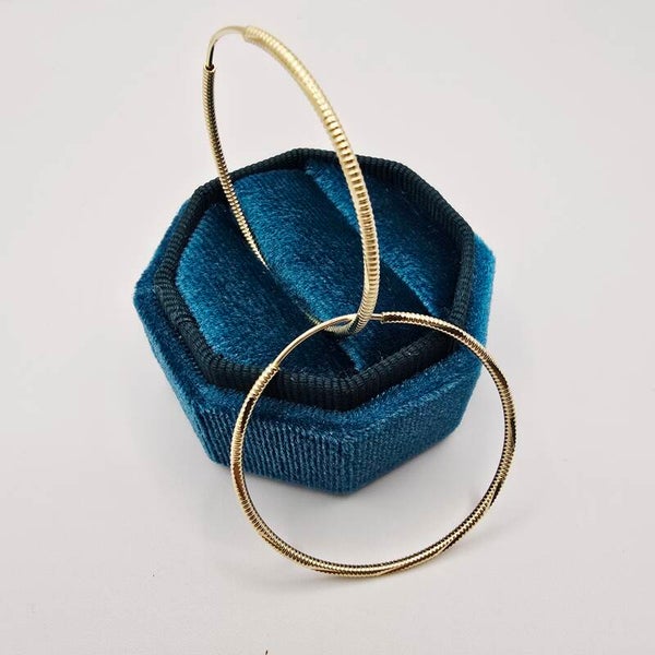 14k Gold Earrings/ Cercei Aur 14k HE227