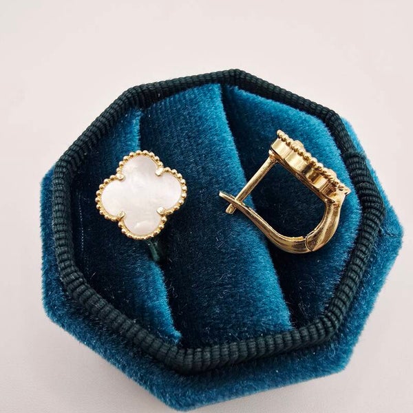 14k Gold Earrings/ Cercei Aur 14k C254