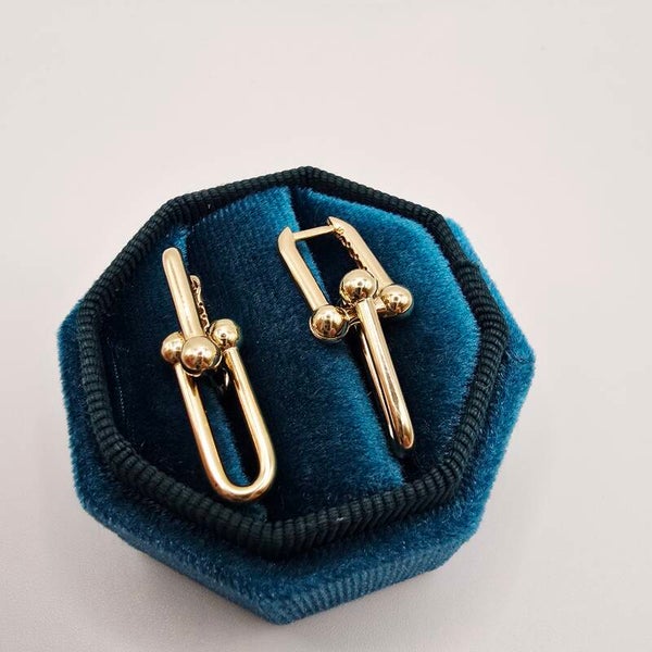 14k Gold Earrings/ Cercei Aur 14k C262