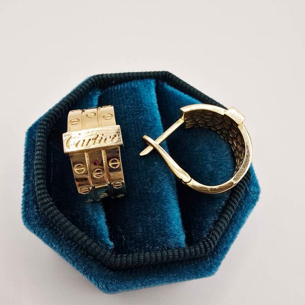 14k Gold Earrings/ Cercei Aur 14k C267