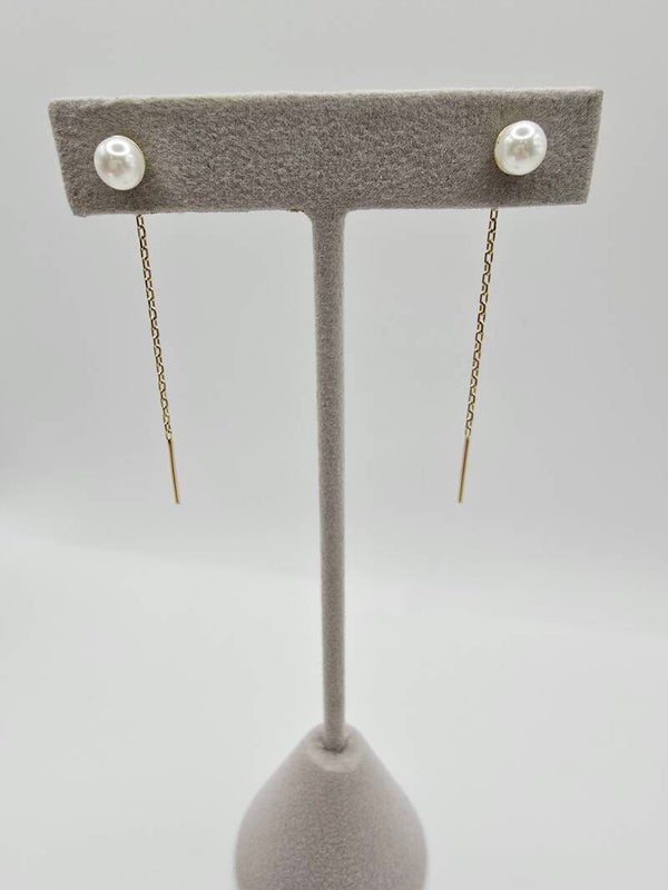 14k Gold Earrings/ Cercei Aur 14k CL125