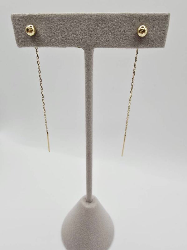 14k Gold Earrings/ Cercei Aur 14k CL126