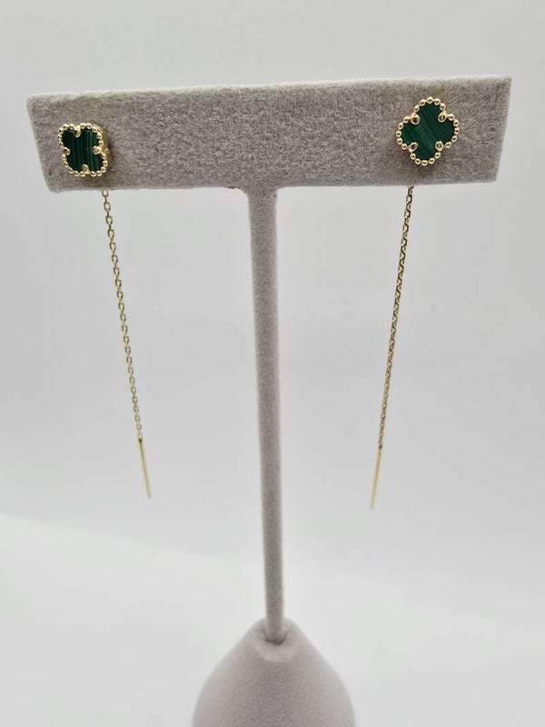 14k Gold Earrings/ Cercei Aur 14k CL128