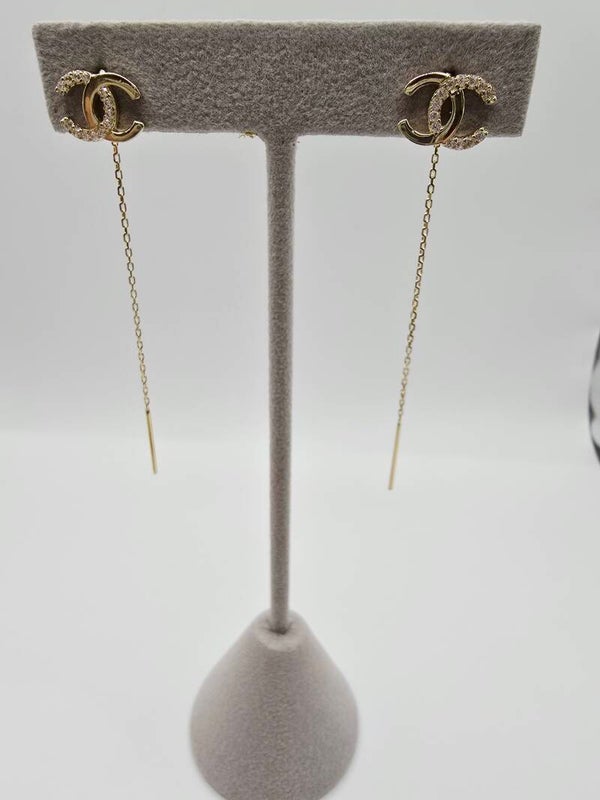 14k Gold Earrings/ Cercei Aur 14k CL135