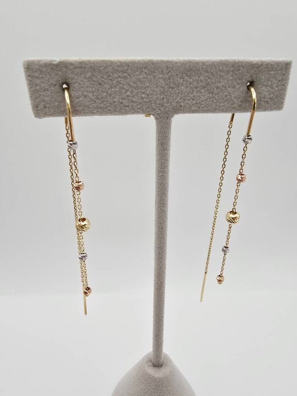 14k Gold Earrings/ Cercei Aur 14k CL137