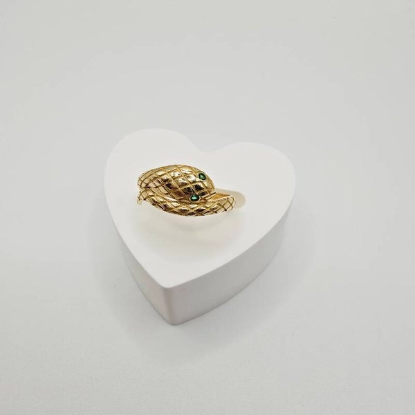 14K GOLD RING/ INEL AUR 14K R0317