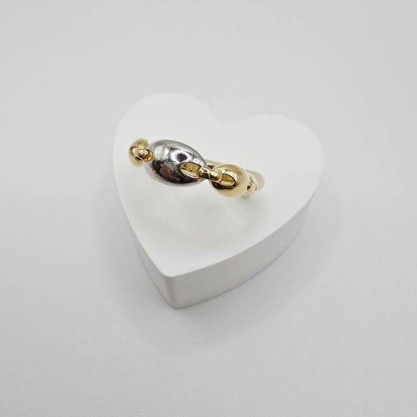 14K GOLD RING/ INEL AUR 14K R0319