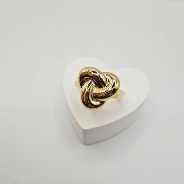 14K GOLD RING/ INEL AUR 14K R0334