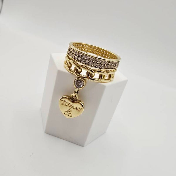 14K GOLD RING/ INEL AUR 14K R0352