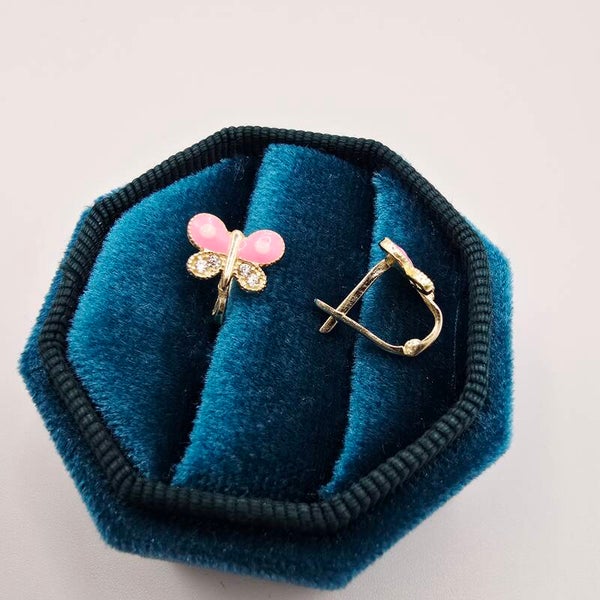 14k Gold Earrings/ Cercei Aur 14k EK105