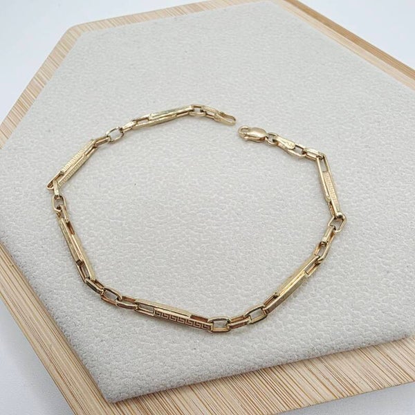 14k Gold Bracelet/ Bratara Aur 14k M062