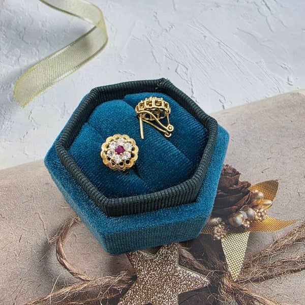 14k Gold Earrings/ Cercei Aur 14k C324