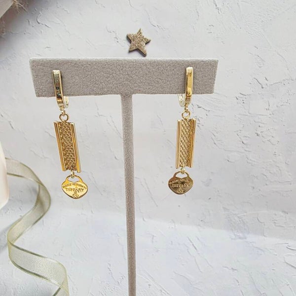 14k Gold Earrings/ Cercei Aur 14k CL162