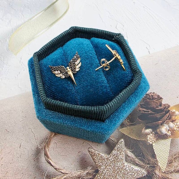 14k Gold Earrings/ Cercei Aur 14k CS277