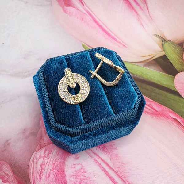 14k Gold Earrings/ Cercei Aur 14k C341