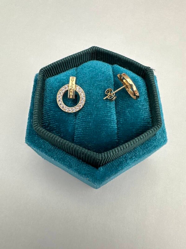 14k Gold Earrings/ Cercei Aur 14k C51