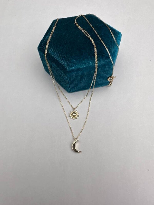 14K Gold Necklace/ Lantisor Aur 14K 031